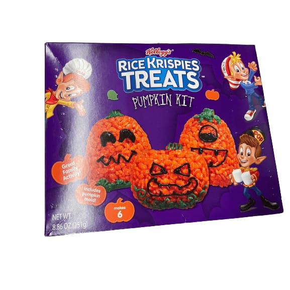 Kellogg's Kellogg's Rice Krispies Treats Halloween Pumpkin Kit, 8.86 oz.