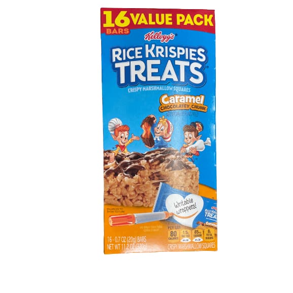 Rice Krispies Treats Kellogg's Rice Krispies Treats Marshmallow Snack Bars, Strawberry, 16 Ct, Multiple Choice Flavor, 12.4 Oz, Box