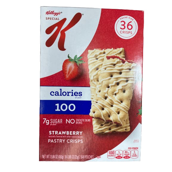 Special K Kellogg's Special K Pastry Crisps, Variety Pack, 36 Ct, 15.84 Oz, Box
