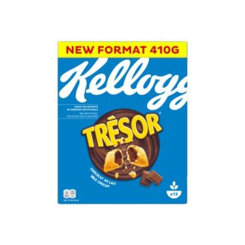 KELLOGG’S TRESOR MILK CHOCO Cereals 14.46 oz. (410 g.) - Kelloggs