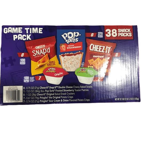 Kellogs Game Time Pack Pack, 38 Snack Packs (Net Wt. 37.3 oz.) - ShelHealth.Com