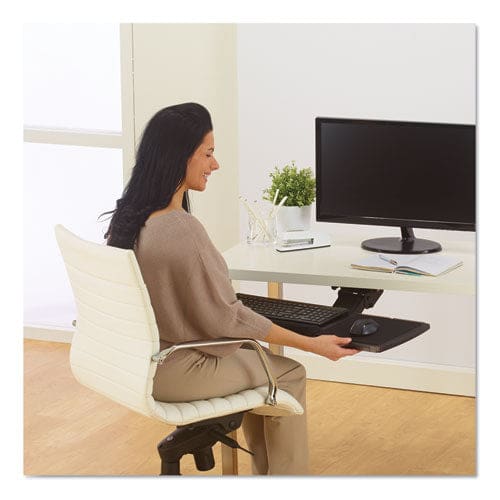 Kensington Adjustable Keyboard Platform With Smartfit System 21.25w X 10d Black - Furniture - Kensington®