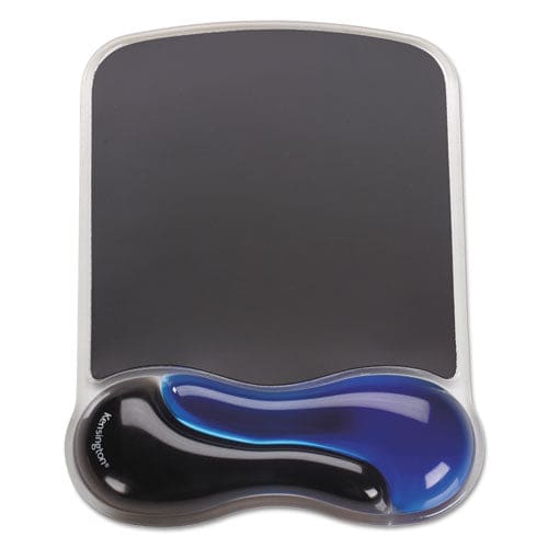 Kensington Duo Gel Wave Mouse Pad With Wrist Rest 9.37 X 13 Blue - Technology - Kensington®