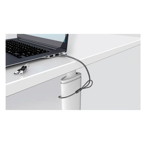 Kensington Microsaver 2.0 Keyed Laptop Lock 6 Ft Steel Cable Silver 2 Keys - Janitorial & Sanitation - Kensington®