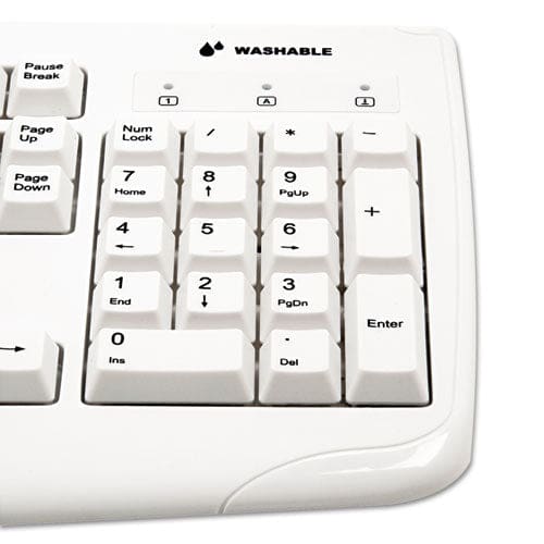 Kensington Pro Fit Usb Washable Keyboard 104 Keys White - Technology - Kensington®