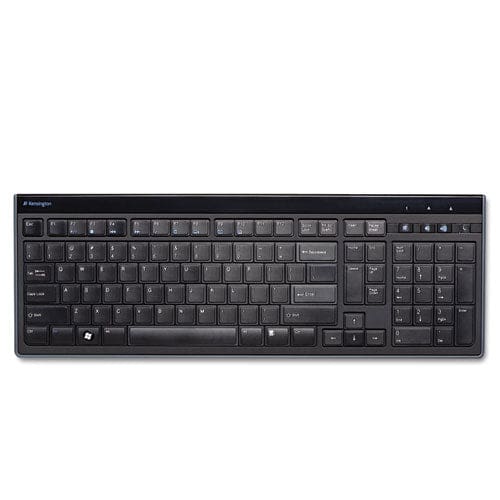 Kensington Slim Type Standard Keyboard 104 Keys Black - Technology - Kensington®