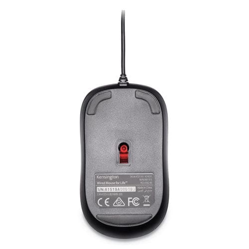 Kensington Wired Usb Mouse For Life Usb 2.0 Left/right Hand Use Black - Technology - Kensington®