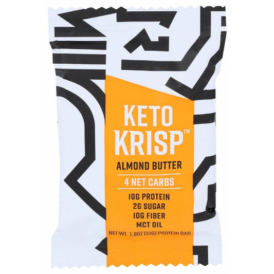 KETO KRISP Keto Krisp Almond Butter Bar, 1.8 Oz