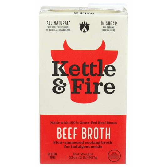 KETTLE AND FIRE KETTLE AND FIRE Beef Cooking Broth, 32 oz
