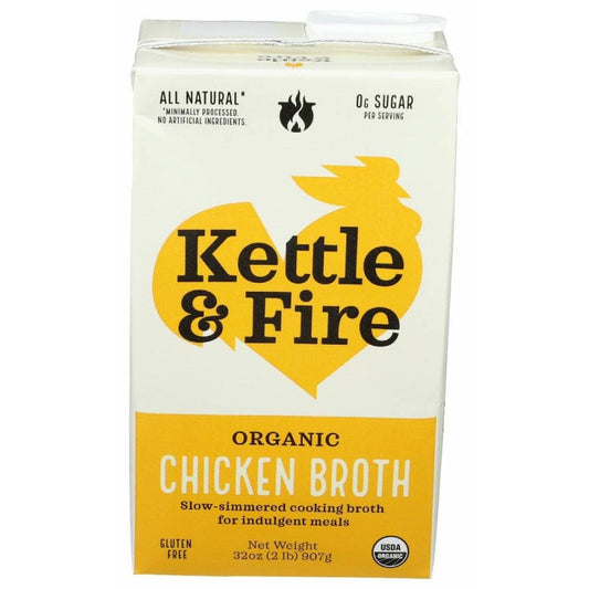 KETTLE AND FIRE KETTLE AND FIRE Chicken Cooking Broth, 32 oz