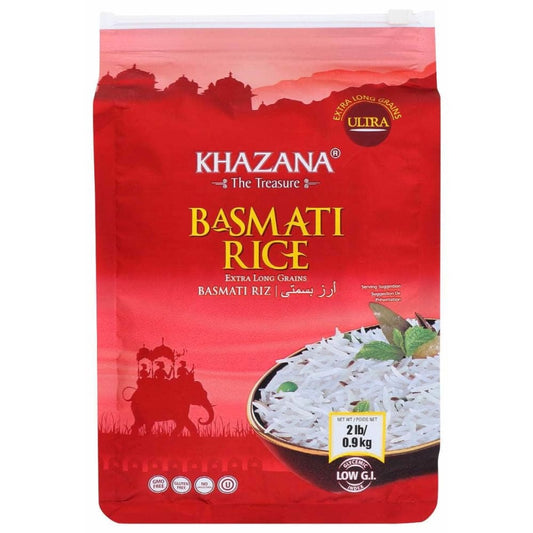 KHAZANA KHAZANA Rice Basmati Ex Long, 2 lb