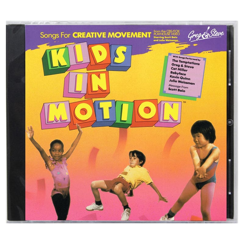 Kids In Motion Cd Greg & Steve (Pack of 2) - CDs - Greg & Steve Productions