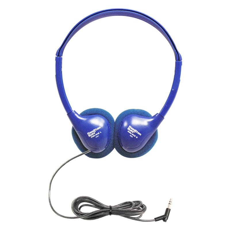Kids On Ear Blue Stereo Headphone (Pack of 6) - Headphones - Hamilton Electronics Vcom