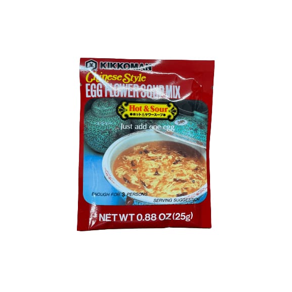 Kikkoman Kikkoman Chinese Style Egg Flour Mix Hot & Sour Soup, .88 oz