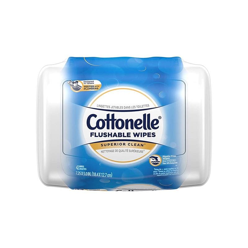 Kimberly Clark Cottonelle Flushable Wipes 42/Pack (Pack of 3) - Item Detail - Kimberly Clark