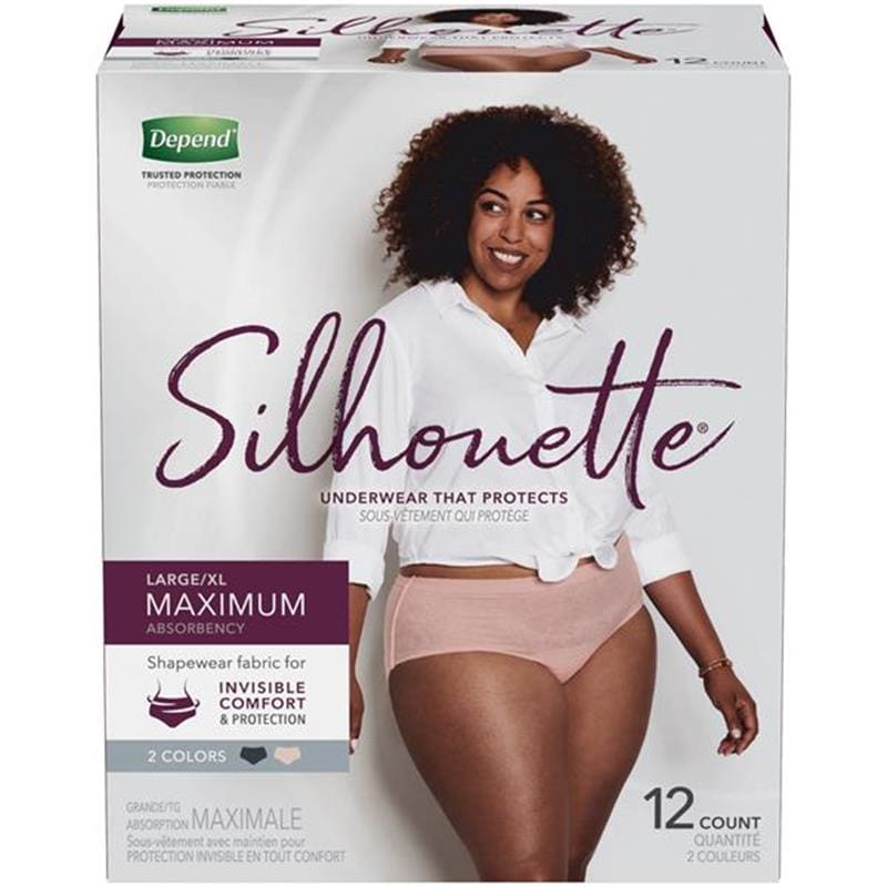 Kimberly Clark Depend Underwear Silhouette L/Xl Cs24 CASE - Item Detail - Kimberly Clark