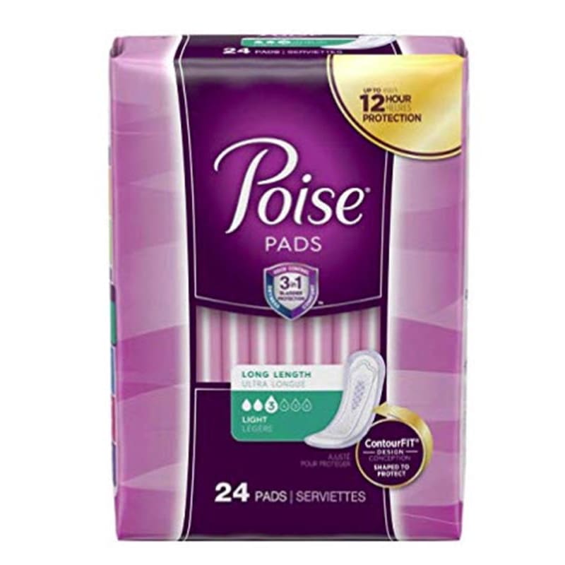 Kimberly Clark Poise Pad Light Long Pk24 Case of 96 - Item Detail - Kimberly Clark