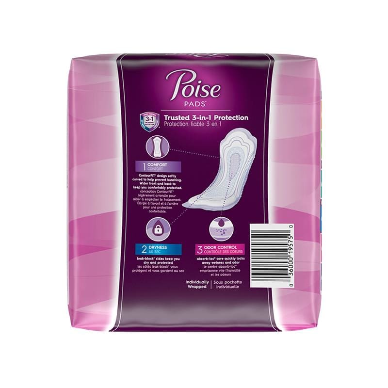 Kimberly Clark Poise Pad Moderate Bg20 11 C120 - Incontinence >> Liners and Pads - Kimberly Clark