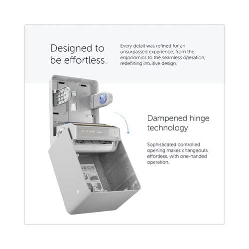 Kimberly-Clark Professional* Icon Automatic Roll Towel Dispenser 20.12 X 16.37 X 13.5 Black Mosaic - Janitorial & Sanitation -