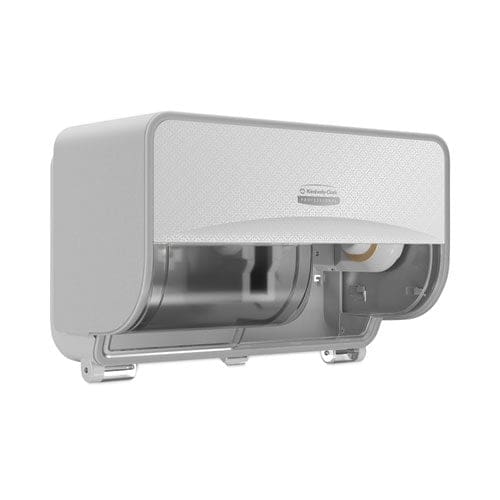 Kimberly-Clark Professional* Icon Coreless Standard Roll Toilet Paper Dispenser 8.43 X 13 X 7.25 White Mosaic - Janitorial & Sanitation -