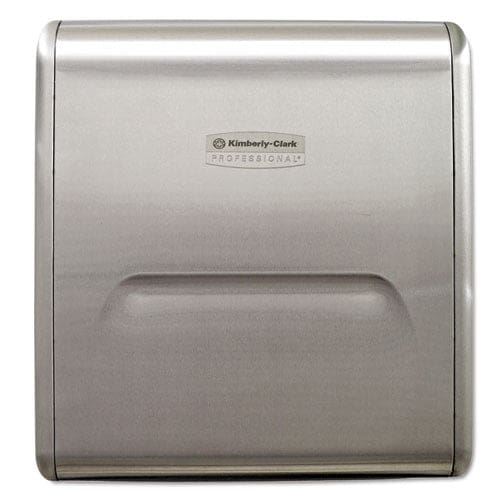 Kimberly-Clark Professional* Mod Stainless Steel Recessed Dispenser Housing 11.13 X 4 X 15.37 - Janitorial & Sanitation - Kimberly-Clark