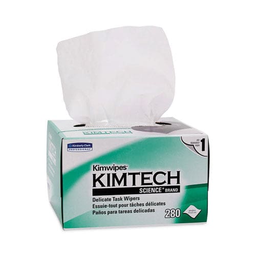Kimtech Kimwipes Delicate Task Wipers 1-ply 4.4 X 8.4 280/box 30 Boxes/carton - School Supplies - Kimtech™