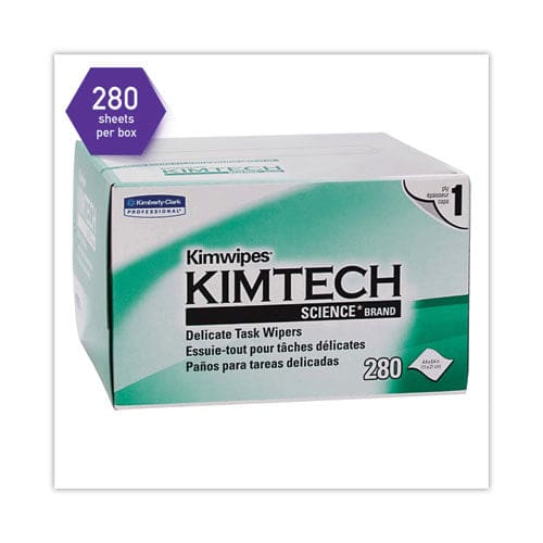 Kimtech Kimwipes Delicate Task Wipers 1-ply 4.4 X 8.4 286/box - School Supplies - Kimtech™