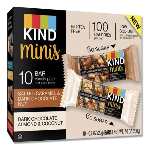 KIND Minis Peanut Butter Dark Chocolate 0.7 Oz 10/pack - Food Service - KIND