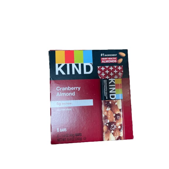 KIND KIND Nutritional Bars, Multiple Choice Flavor 1.4 oz, 6 Snack Bars