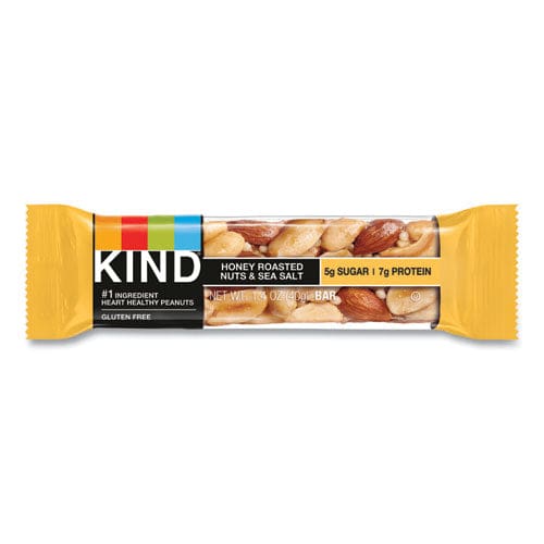 KIND Nuts And Spices Bar Honey Roasted Nuts/sea Salt 1.4 Oz Bar 12/box - Food Service - KIND