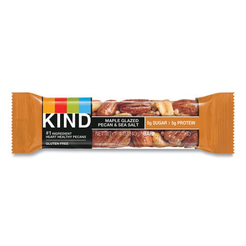 KIND Nuts And Spices Bar Maple Glazed Pecan And Sea Salt 1.4 Oz Bar 12/box - Food Service - KIND
