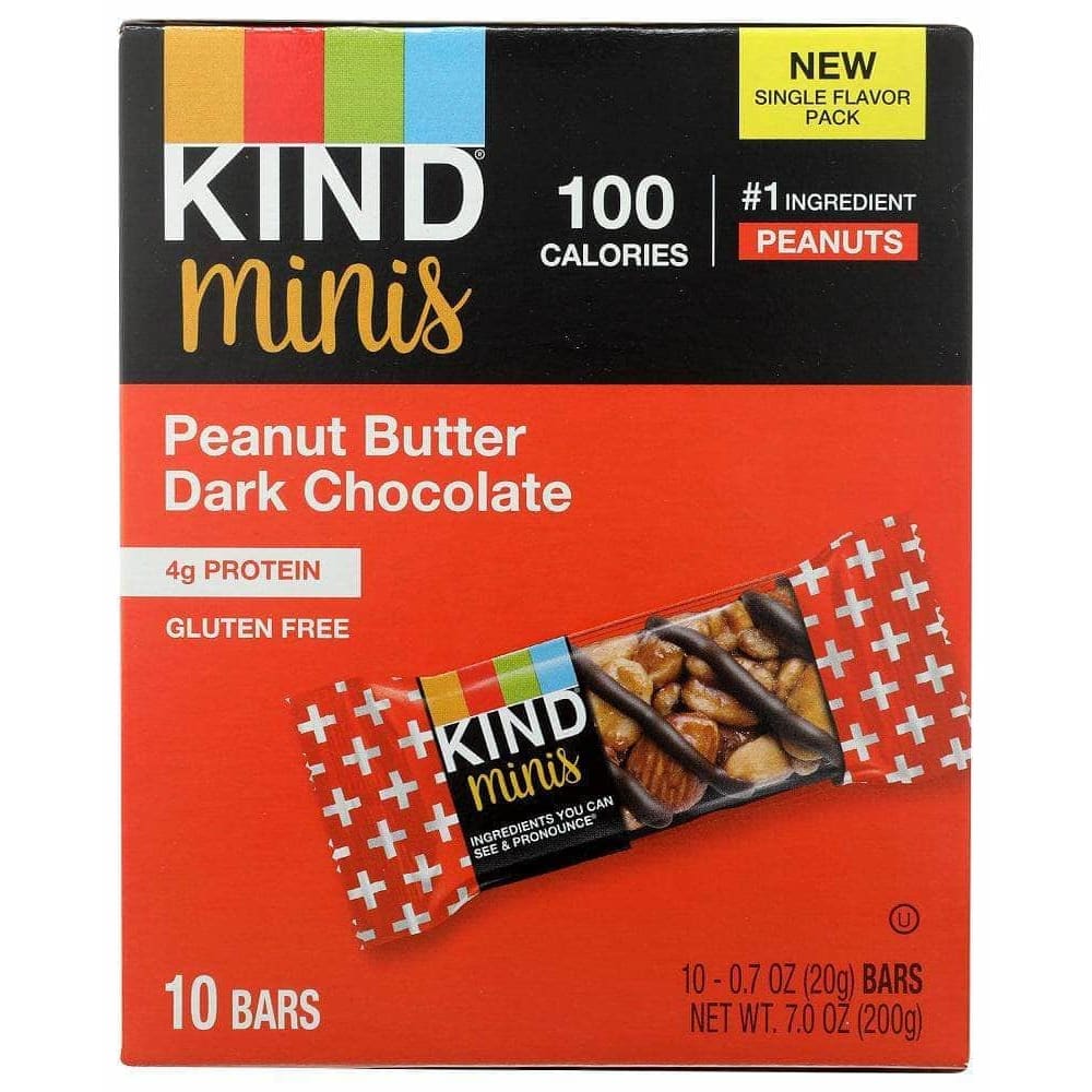 Kind Kind Peanut Butter Dark Chocolate Minis, 7 oz