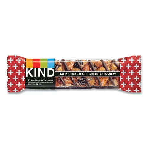 KIND Plus Nutrition Boost Bar Dk Chocolatecherrycashew/antioxidants 1.4 Oz 12/box - Food Service - KIND