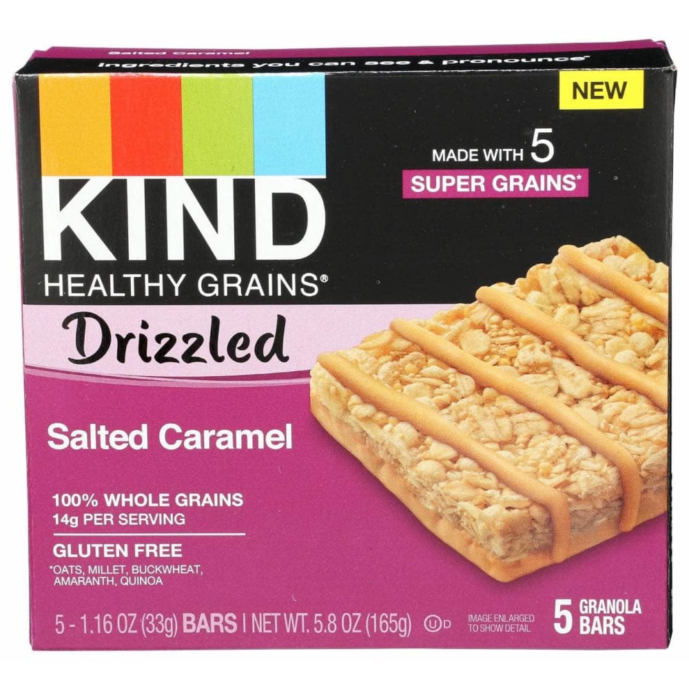KIND Kind Salted Caramel Drizzled Bar, 5.8 Oz