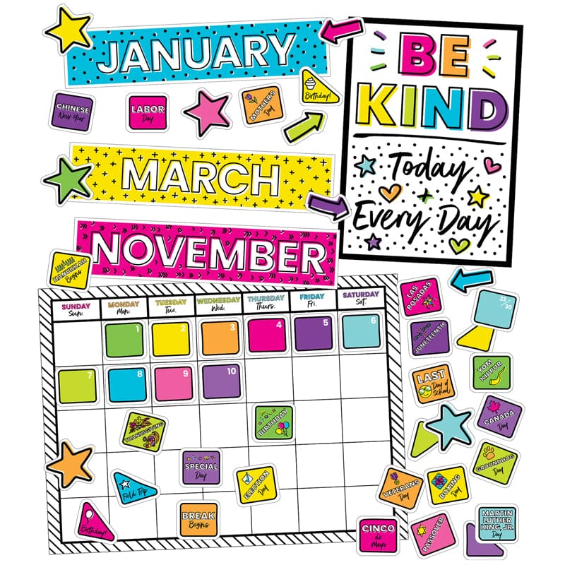 Kind Vibes Calendar Bb St (Pack of 3) - Calendars - Carson Dellosa Education