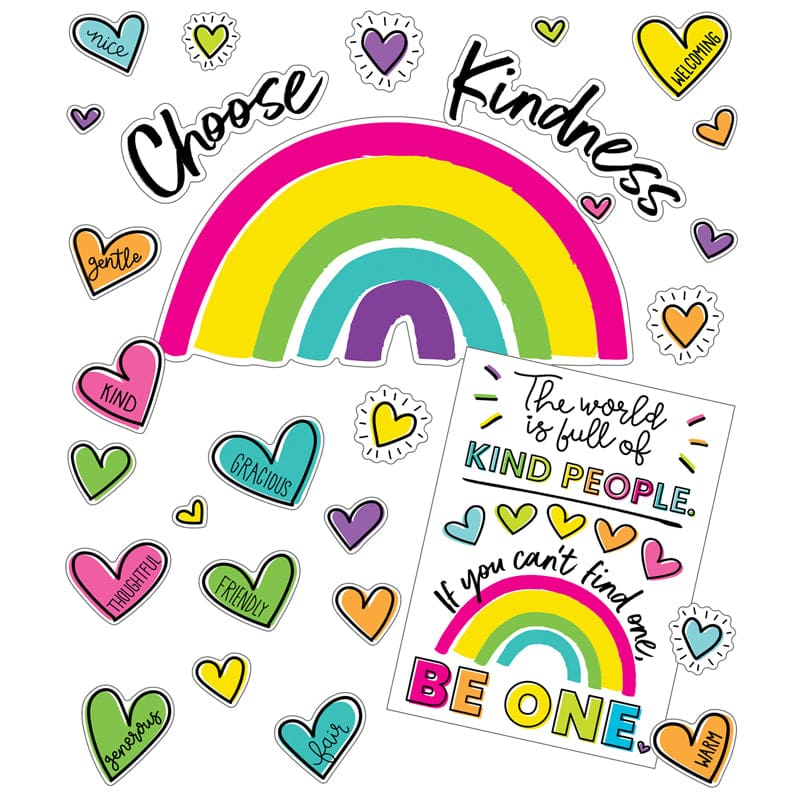 Kind Vibes Choose Kindness Bb St (Pack of 3) - Classroom Theme - Carson Dellosa Education