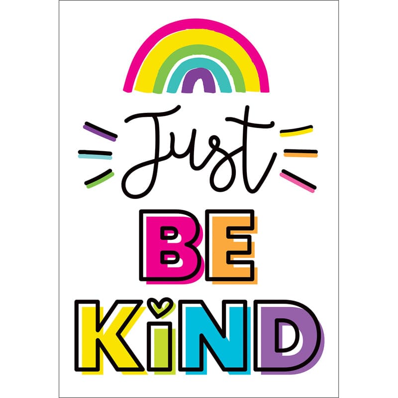 Kind Vibes Just Be Kind Poster (Pack of 12) - Classroom Theme - Carson Dellosa Education