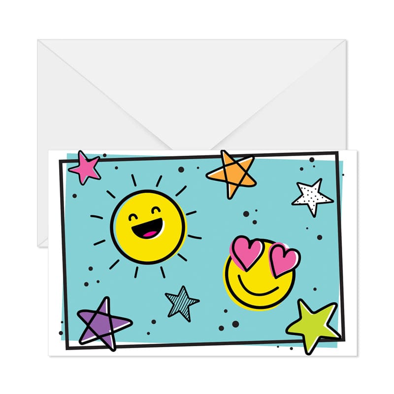 Kind Vibes Note Cards (Pack of 12) - Note Pads - Carson Dellosa Education