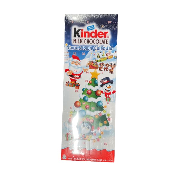 kinder kinder Milk Chocolate Countdown Calendar, 7.1 oz.