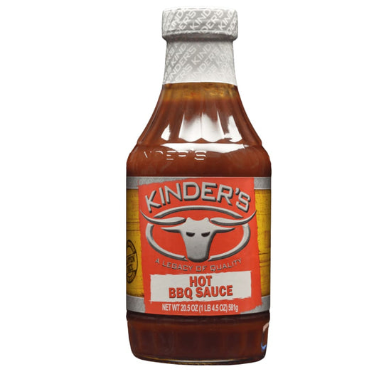 Kinders Kinders Hot BBQ Sauce, 20.5 oz