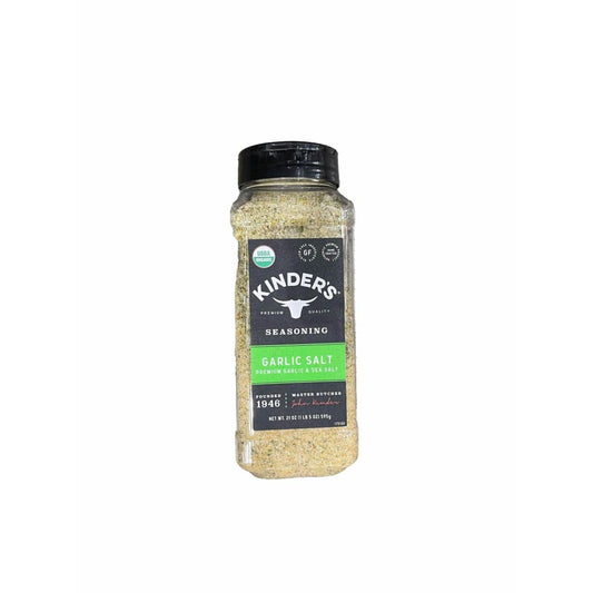 Kinder's Kinder's Premium Quality Seasoning, Garlic Salt, 21 oz.