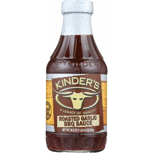 Kinders Kinders Roasted Garlic BBQ Sauce, 20.5 oz