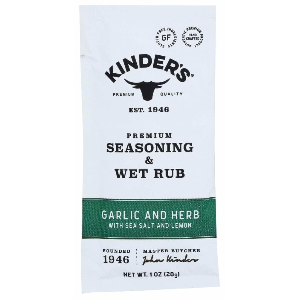 KINDERS KINDERS: Seasoning Grlchrb Sslt L, 1 oz