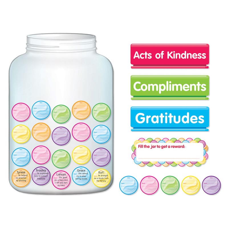 Kindness Gratitude Jar Bb Set (Pack of 3) - Classroom Theme - Scholastic Teaching Resources