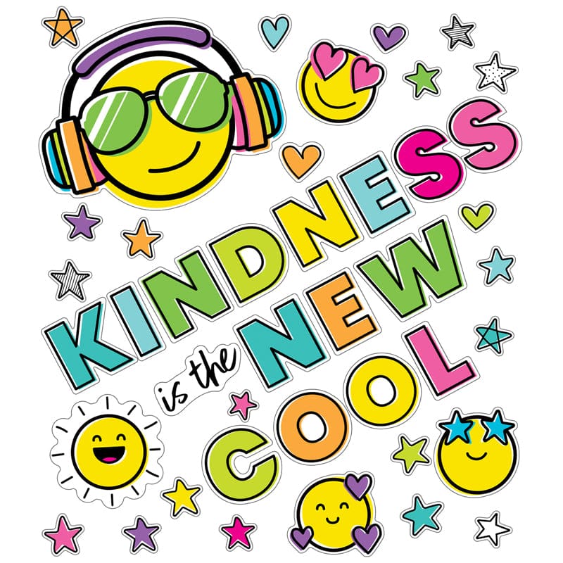 Kindness Is The New Cool Bb St Kind Vibes (Pack of 6) - Classroom Theme - Carson Dellosa Education