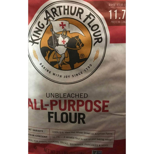 King Arthur Flour All-Purpose Flour, 25 Pound - ShelHealth.Com