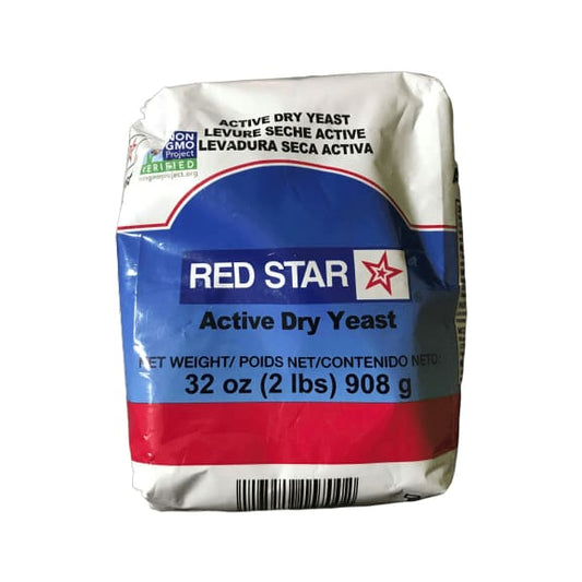 King Arthur Flour Red Star Active Dry Yeast 32 OZ (2 lbs) - ShelHealth.Com
