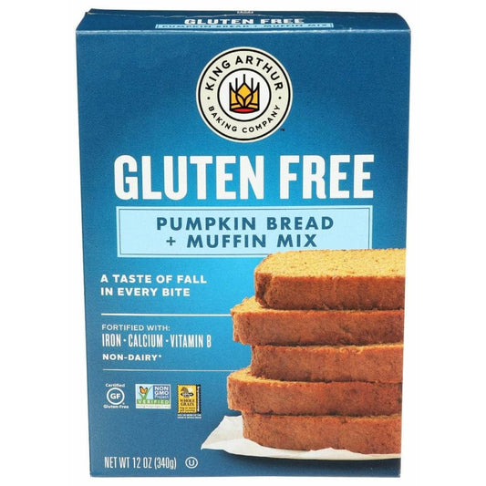 KING ARTHUR KING ARTHUR Gluten Free Pumpkin Bread Muffin Mix, 12 oz