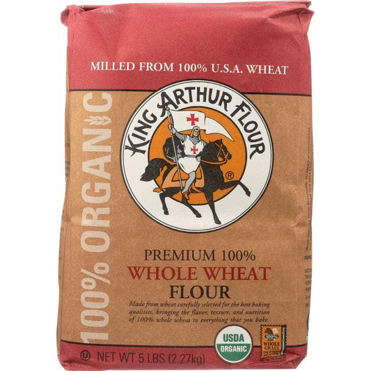 KING ARTHUR FLOUR KING ARTHUR Organic Whole Wheat Flour, 5 lb