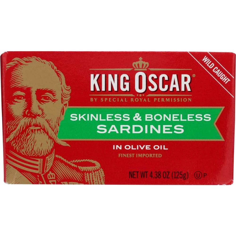 King Oscar King Oscar Skinless & Boneless Sardines in Olive Oil, 4.38 oz